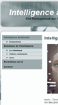 Mobile Screenshot of intelligenceartificielle.fr